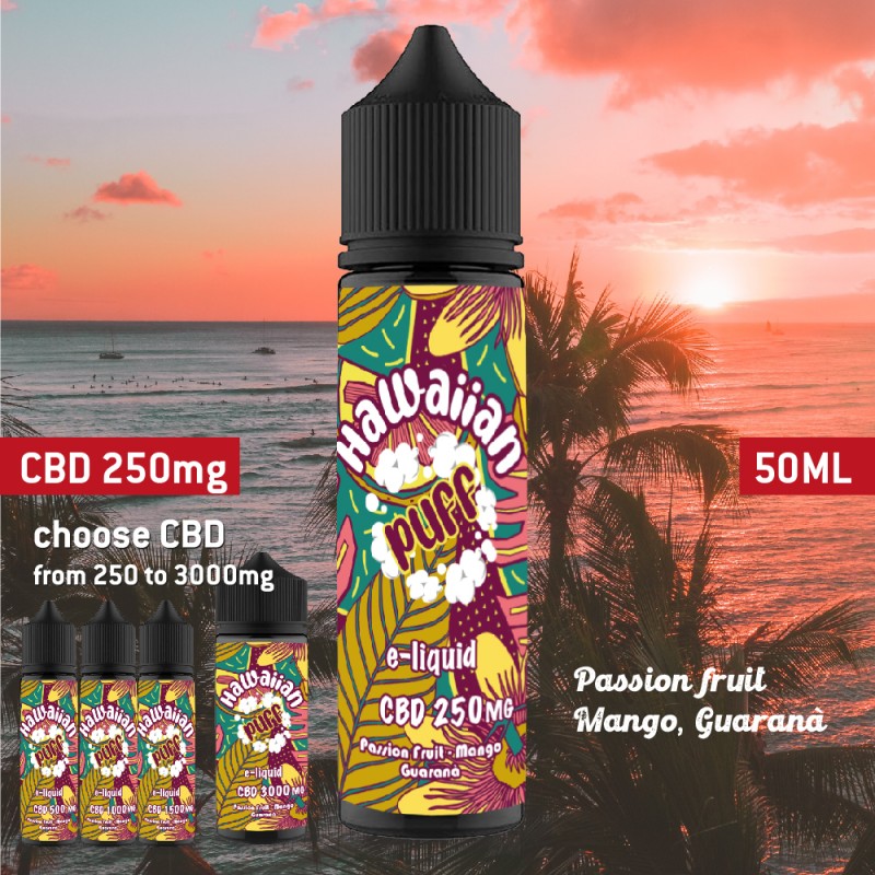 Hawaiian Puff CBD e-liquid Hawaiian Puff CBD e-liquid