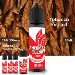 American Blend tobacco extract cbd e-liquid