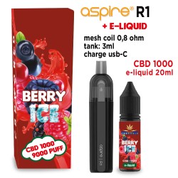 Fruity 9000 Puff cbd 1000
