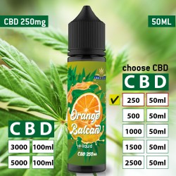 Orange Balcan CBD e-liquid