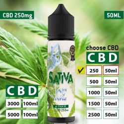 Sativa Ice CBD e-liquid
