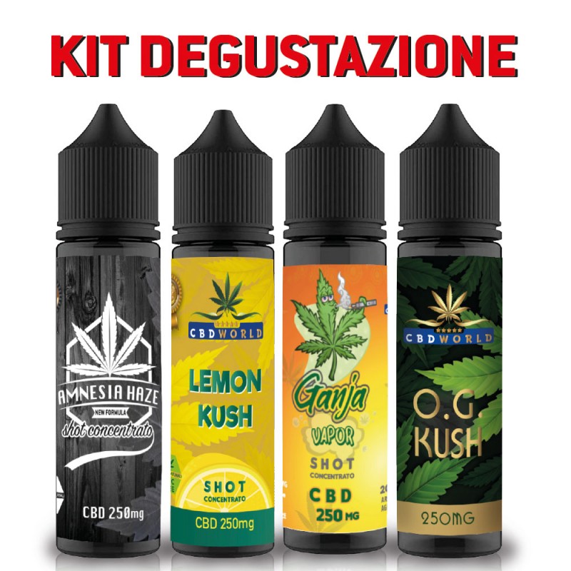 Kit degustazione cannabis cbd